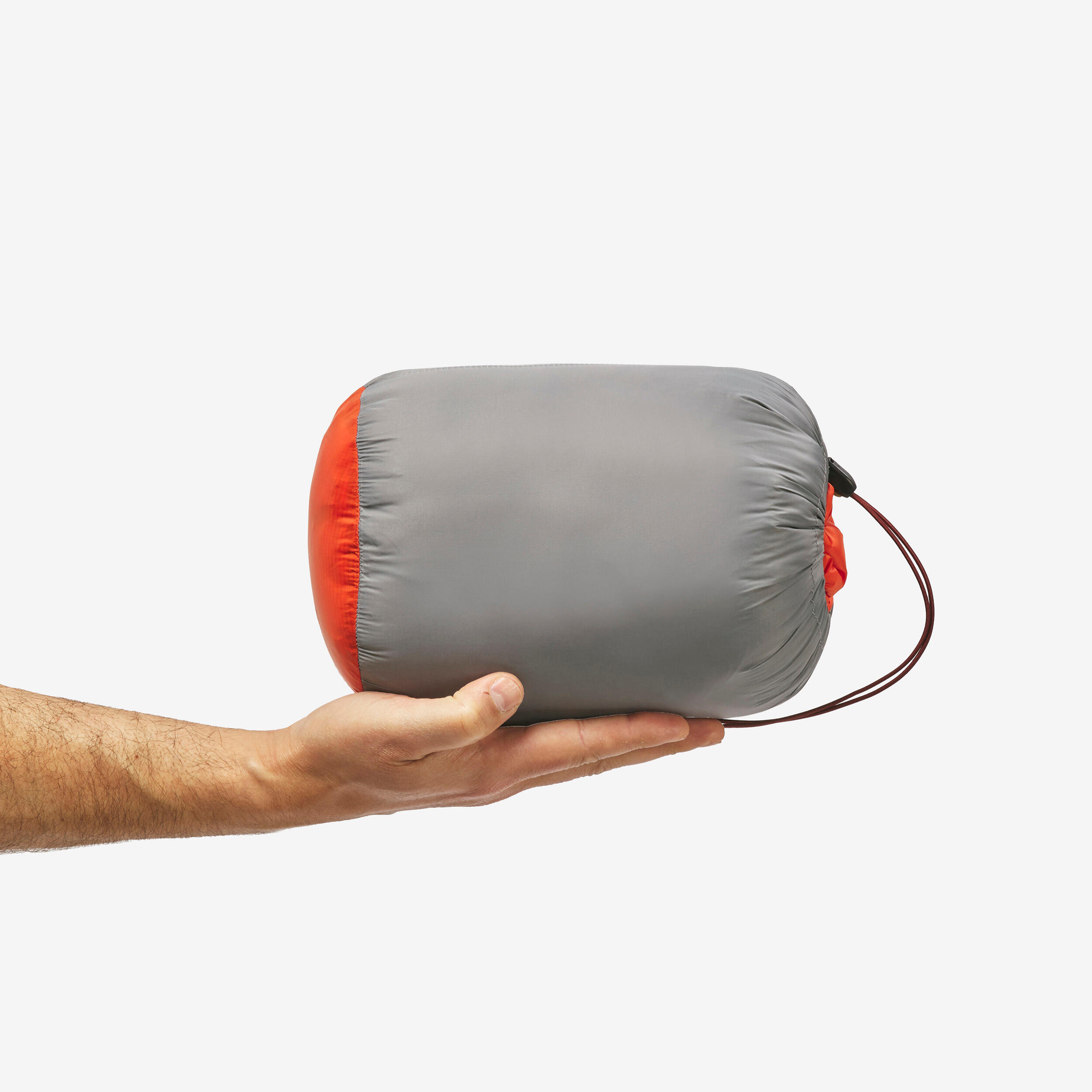 Daunenjacke Herren bis -10 °C Kapuze Trekking - MT500  5/12