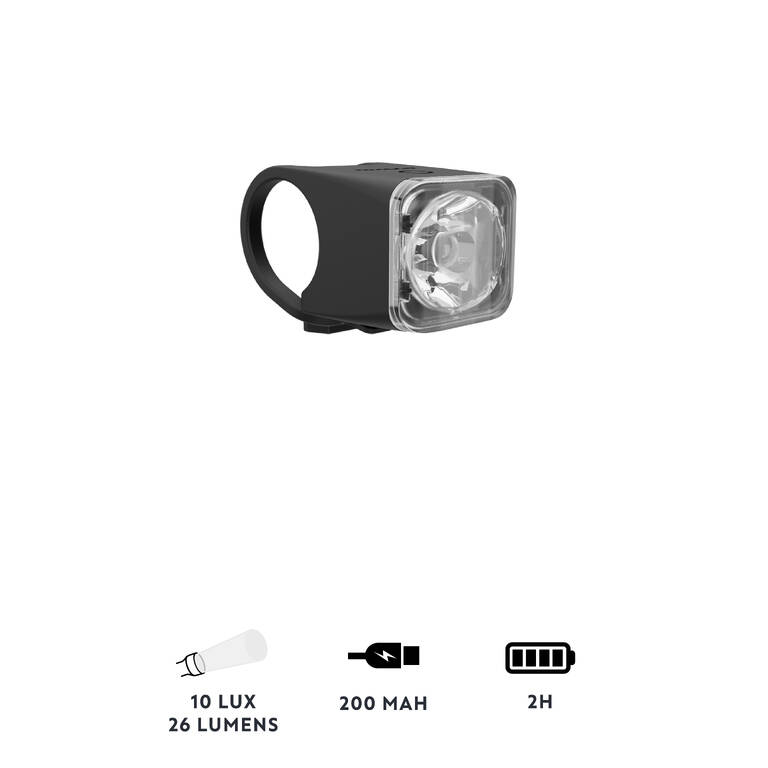 Front LED Bike Light FL 500 USB 28 Lumens