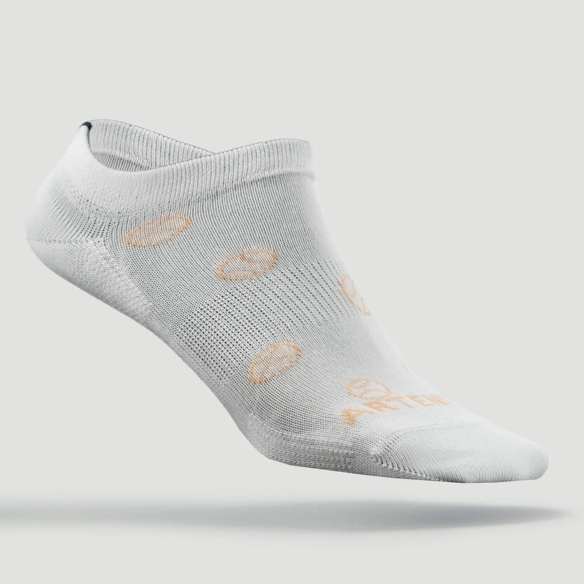 Low Sports Socks RS 160 6-Pack - Navy/Orange/Beige 5/7
