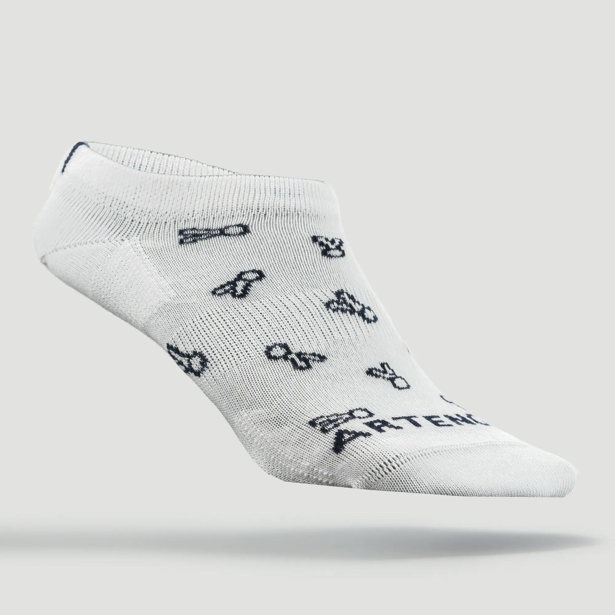 Low Sports Socks RS 160 6-Pack - Navy/Orange/Beige 3/7