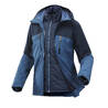 Trekking 3in1 Padded Jacket Rainwarm 500 Blue