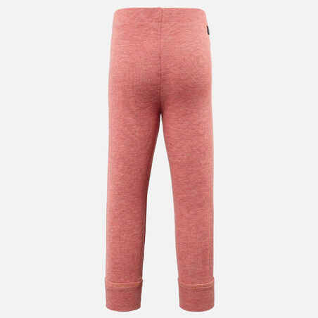 Παντελόνι εσώρουχο, βρεφικό κολάν σκι- WARM ροζ
