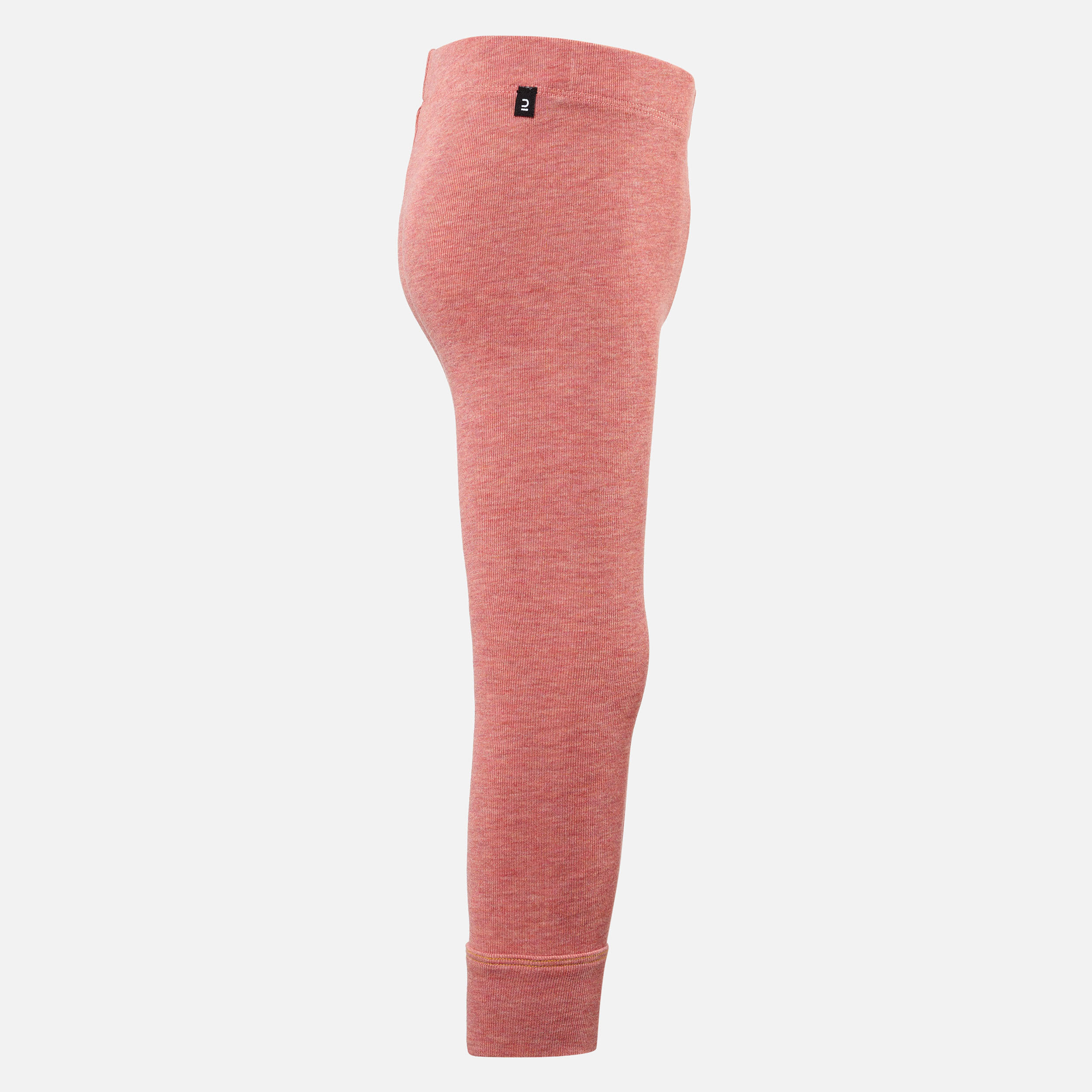 Base layer trousers, Baby ski leggings - WARM pink 5/7