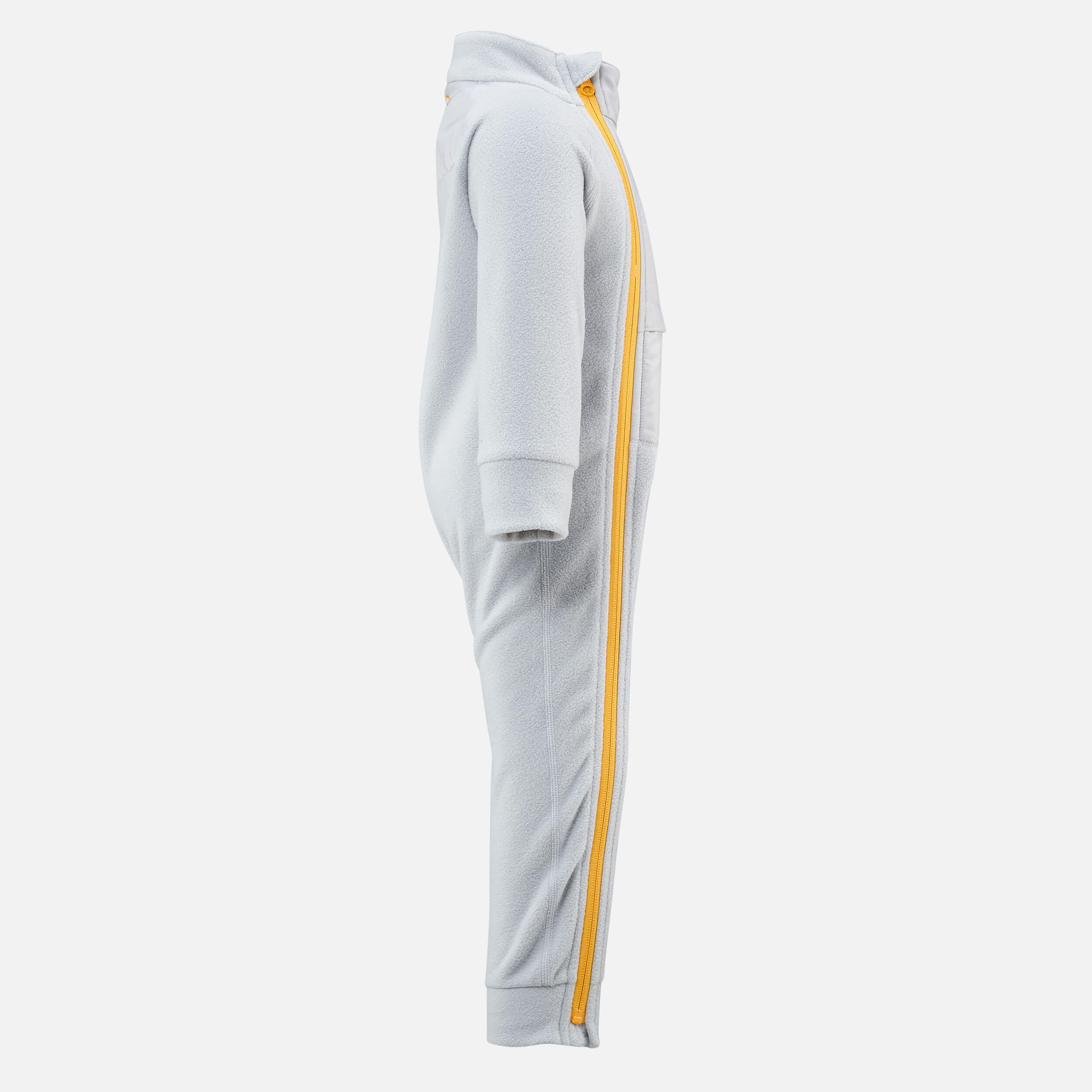 Kids' Fleece Suit - Mid-Warm Grey - LUGIK