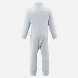 Babies' Ski/Sledge Fleece Suit - Midwarm Grey