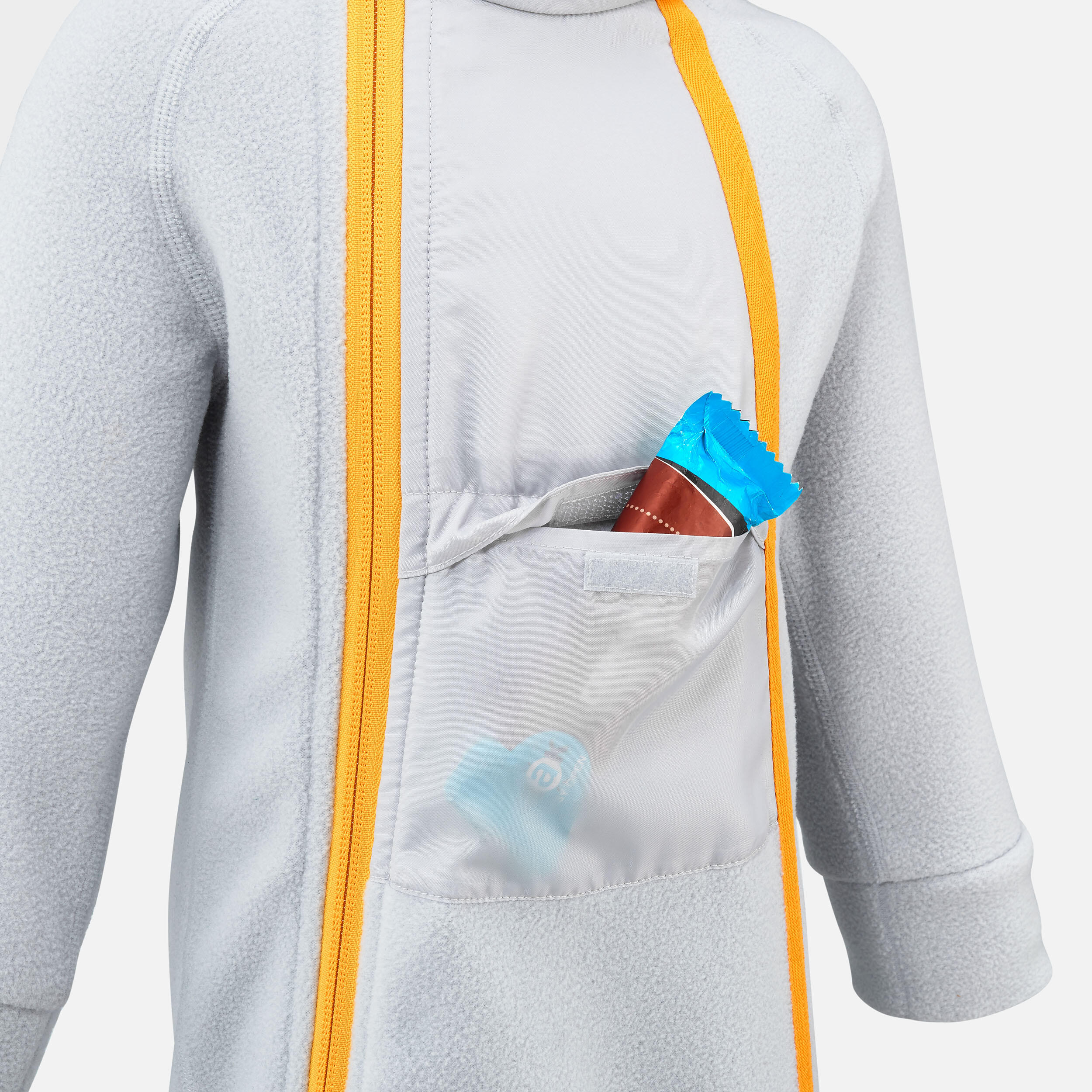 Kids' Fleece Suit - Mid-Warm Grey - LUGIK