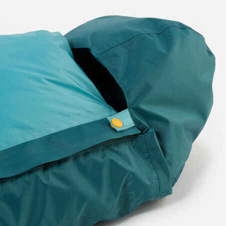 Labai šiltas miegmaišis, atsparus vandeniui ir pritaikomas iki -25° C, turkio