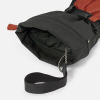 Braon-crne rukavice za skijanje za odrasle FREERIDE 900
