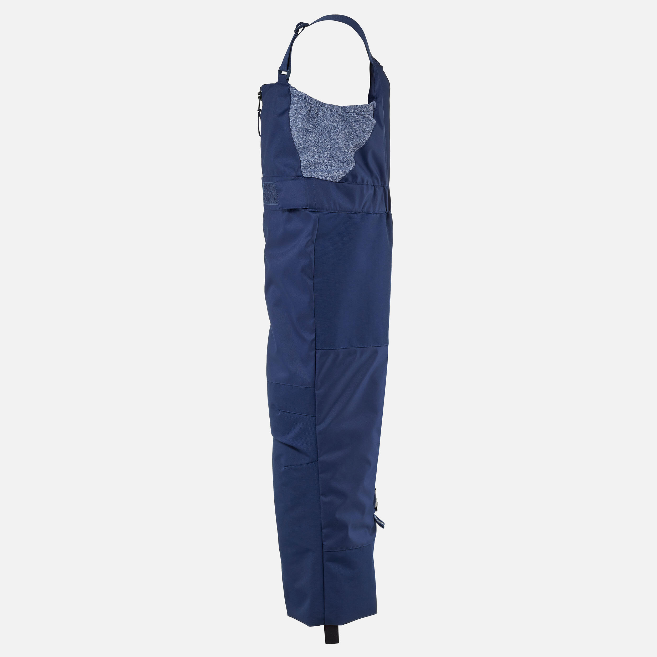 KIDS’ WARM AND WATERPROOF SKI SDUNGAREES - 500 PNF - NAVY BLUE  2/6