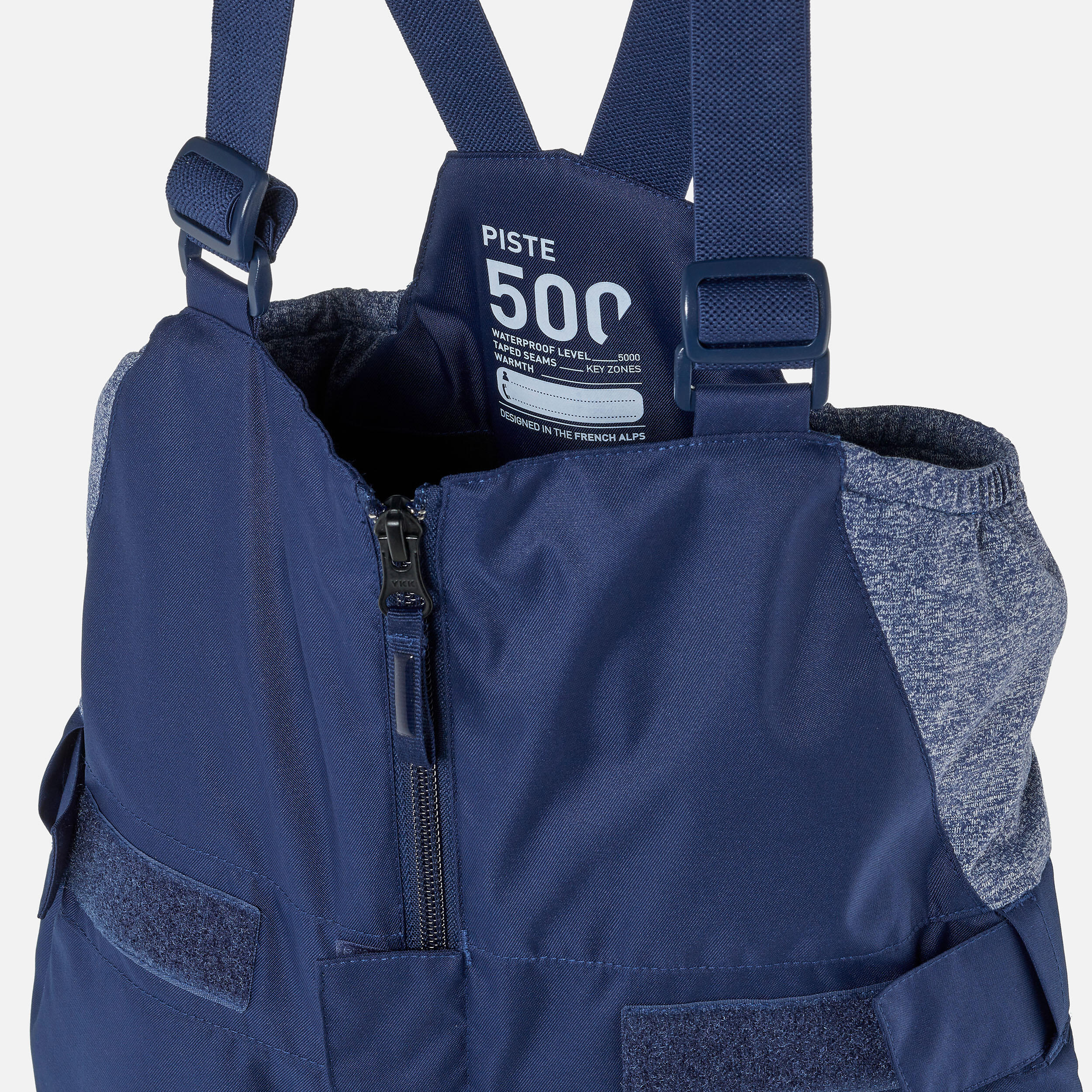 Pantalon d'hiver imperméable enfant – Ski 500 bleu - WEDZE