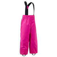 Pantalón de esquí y nieve Niños impermeable 3-5 años Wedze Ski-P 100