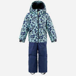 Παιδ. έξτρα ζεστό και αδιάβροχο μπουφάν σκι με επένδυση 180 Warm - Μπλε Graphite