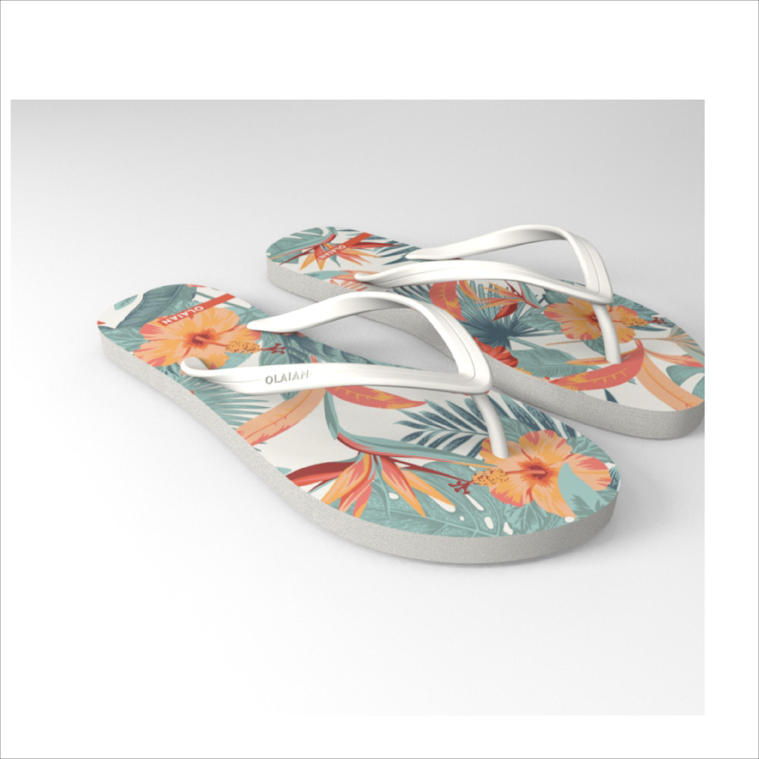 Chanclas playa Mujer dedo Tropical 6/9