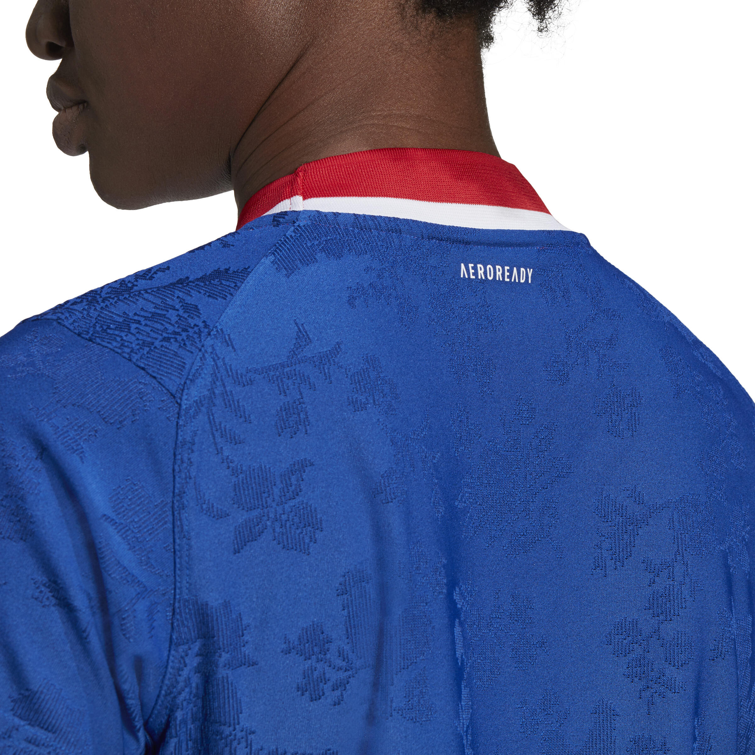 Women's Handball Short-Sleeved Replica France National Team Shirt - Blue 3/3