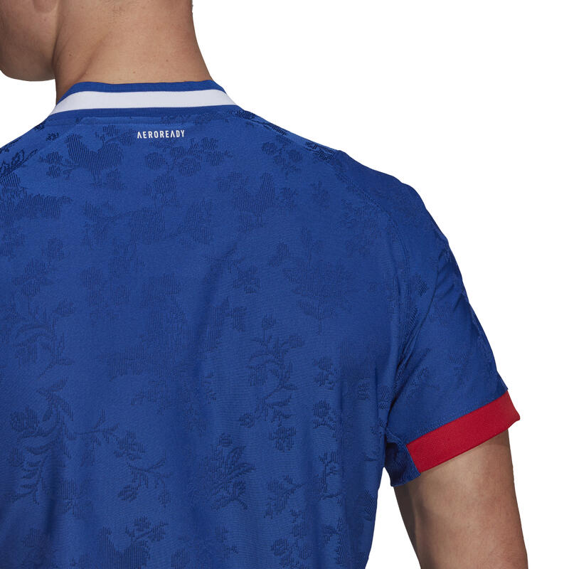 Men's Handball Short-Sleeved Replica France National Team Shirt - Blue