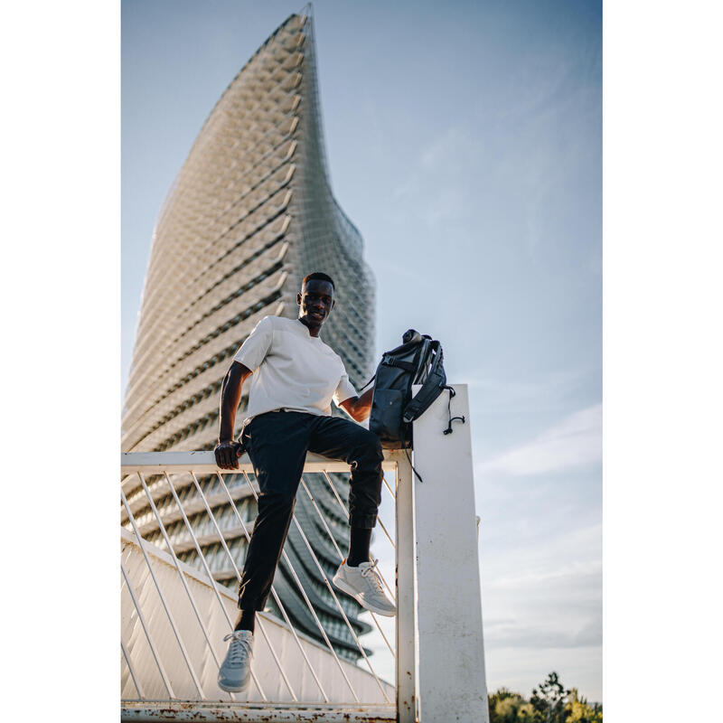 Wandelschoenen voor de stad heren Walk Protect Mesh grijs