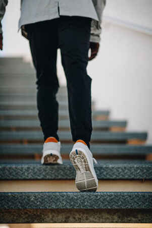 Zapatillas caminar Hombre mesh  Walk Protect gris