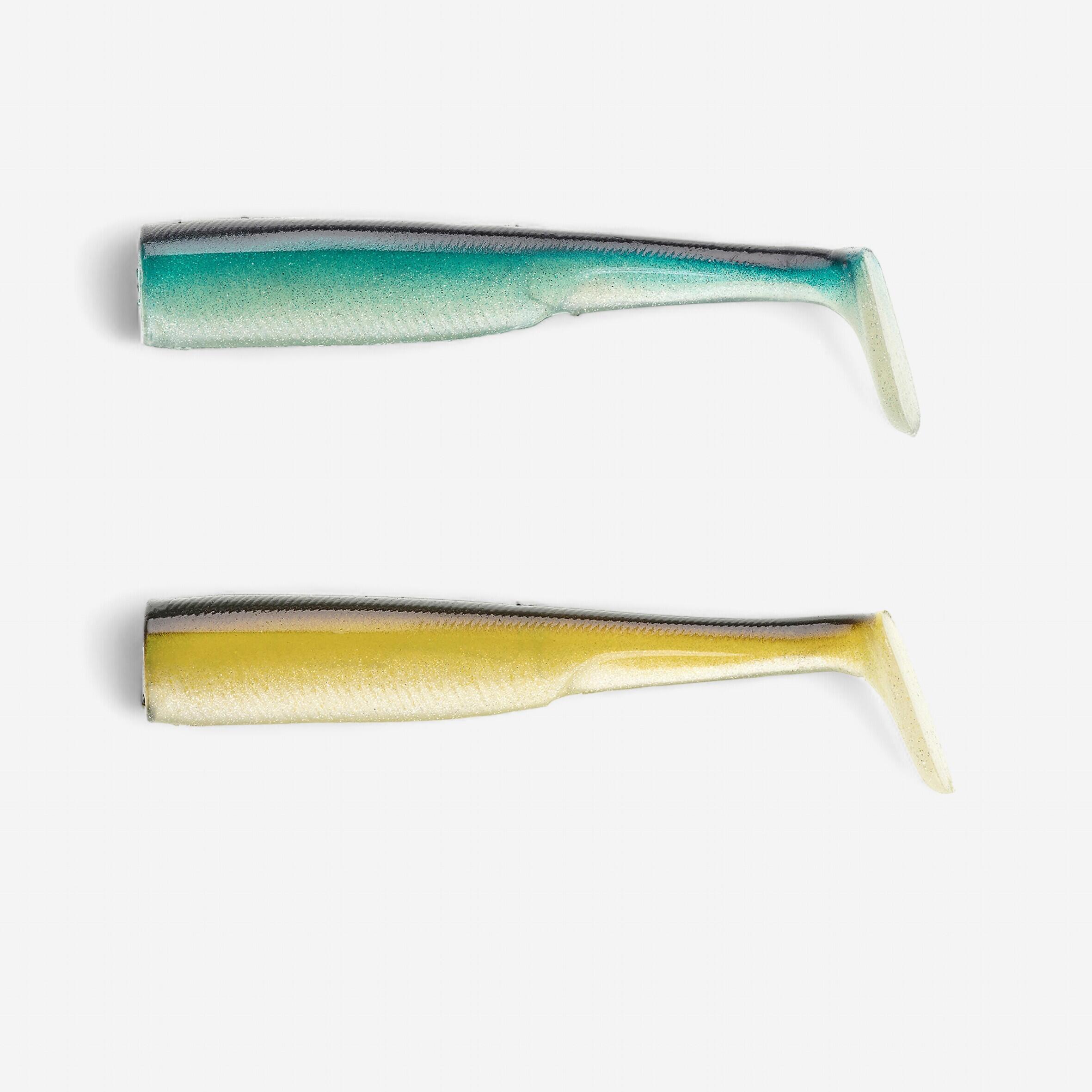 Caperlan - Leurre Souple Pêche En Mer Corps Ancho 90 X2 - Leurre Souple - Peche - - Taille Unique - Decathlon