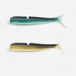 Leurre souple pêche en mer corps EELO 110 X2