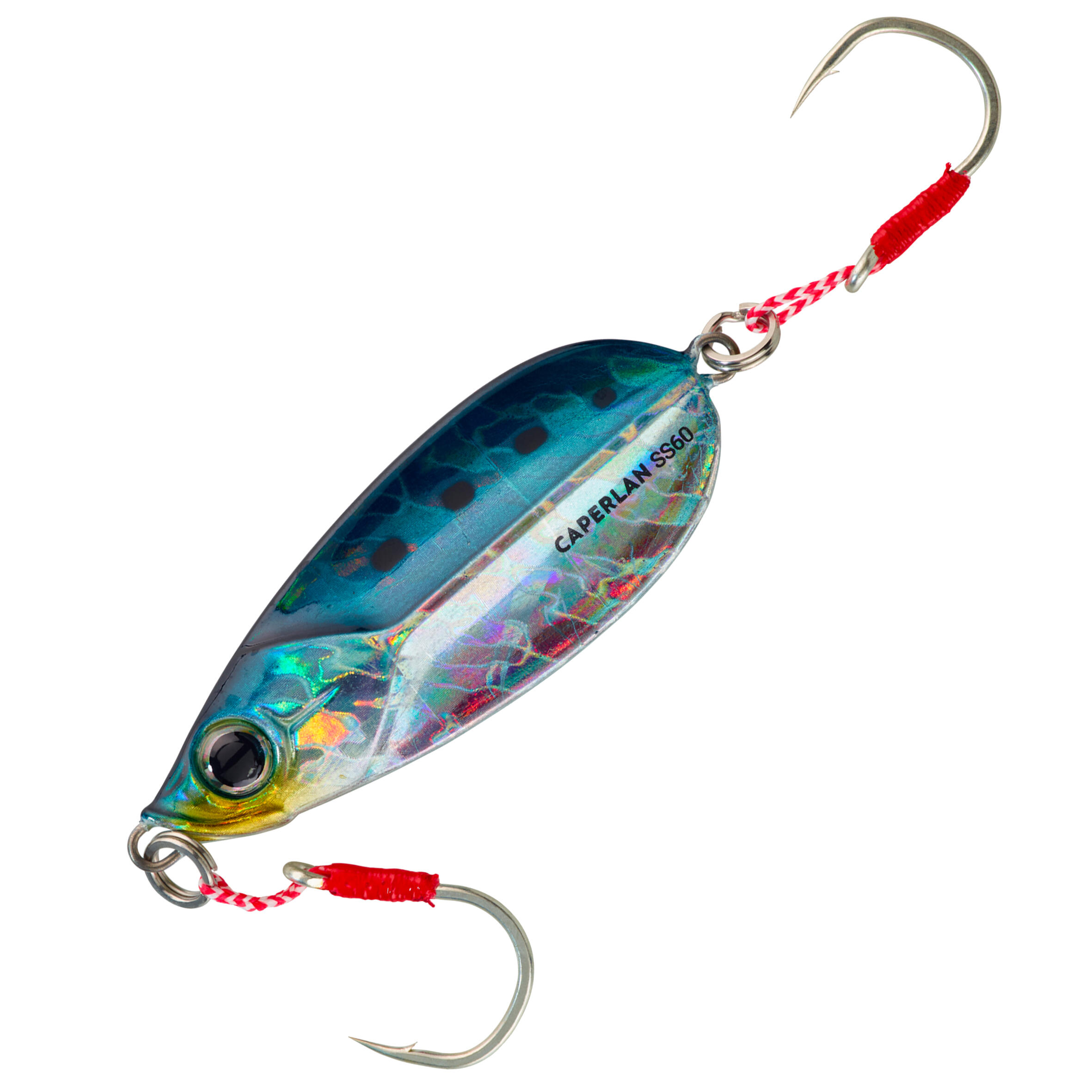 CAPERLAN Casting Jig Biastos Slow na morský rybolov 60 g modrý