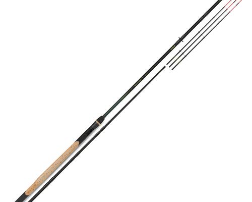 CANA DE PESCA À CARPA COM GAIOLA DE ENGODO SENSITIV 500 CARP
