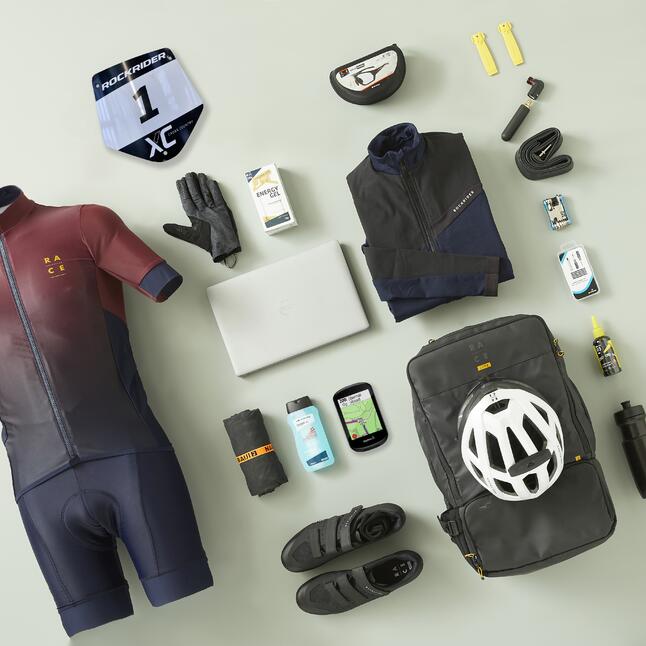 Mochila de Transporte para Ciclismo Race Lite ROCKRIDER Decathlon