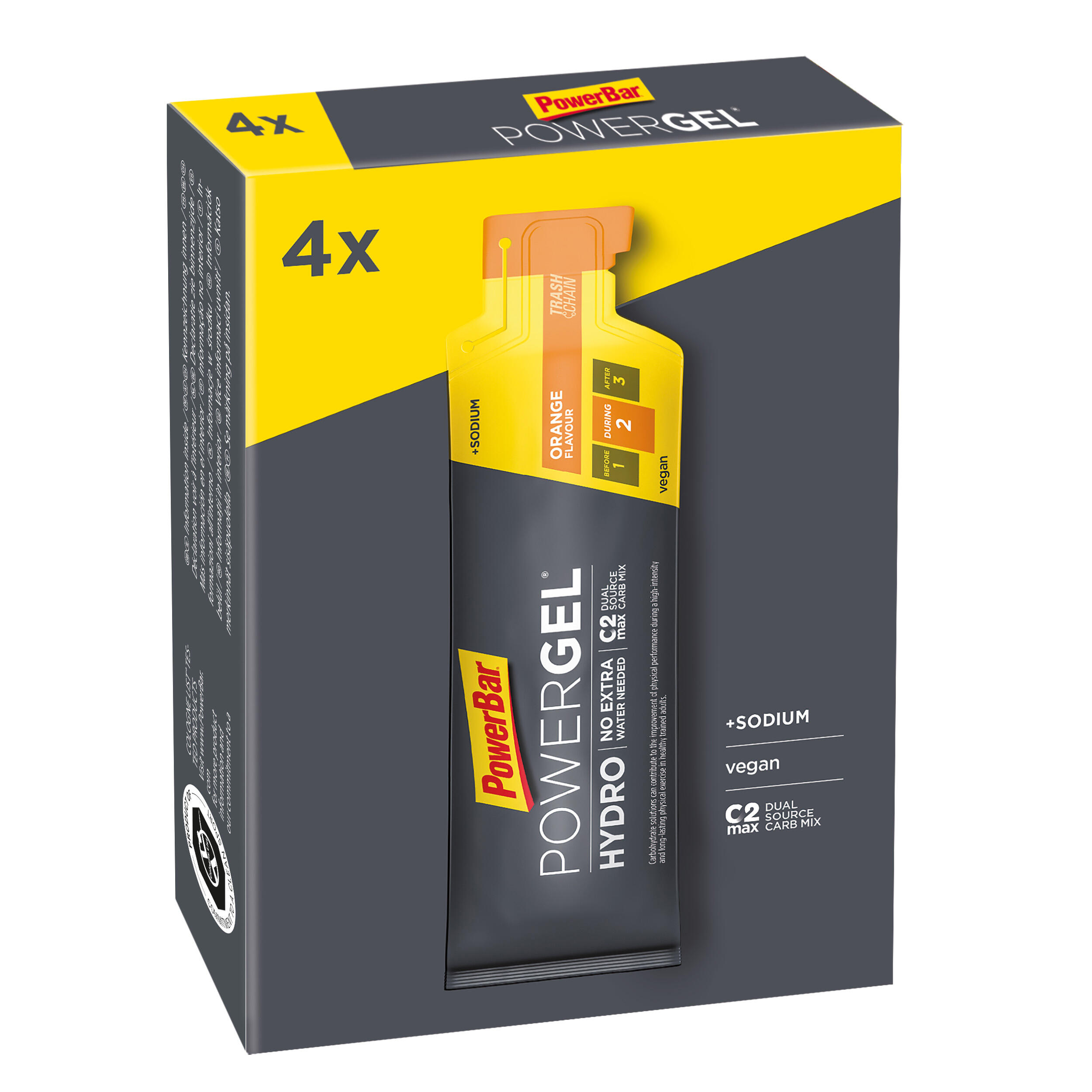 POWERBAR Gel Hydro x 4 - Orange