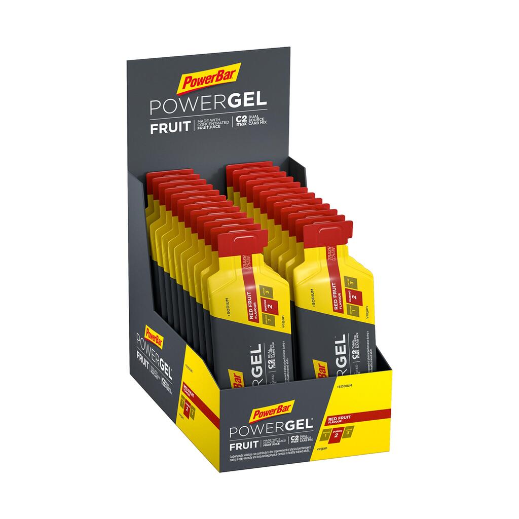 ЕНЕРГИЕН ГЕЛ POWERGEL, 24 БР. X 41 Г, ЧЕРВЕНИ ПЛОДОВЕ