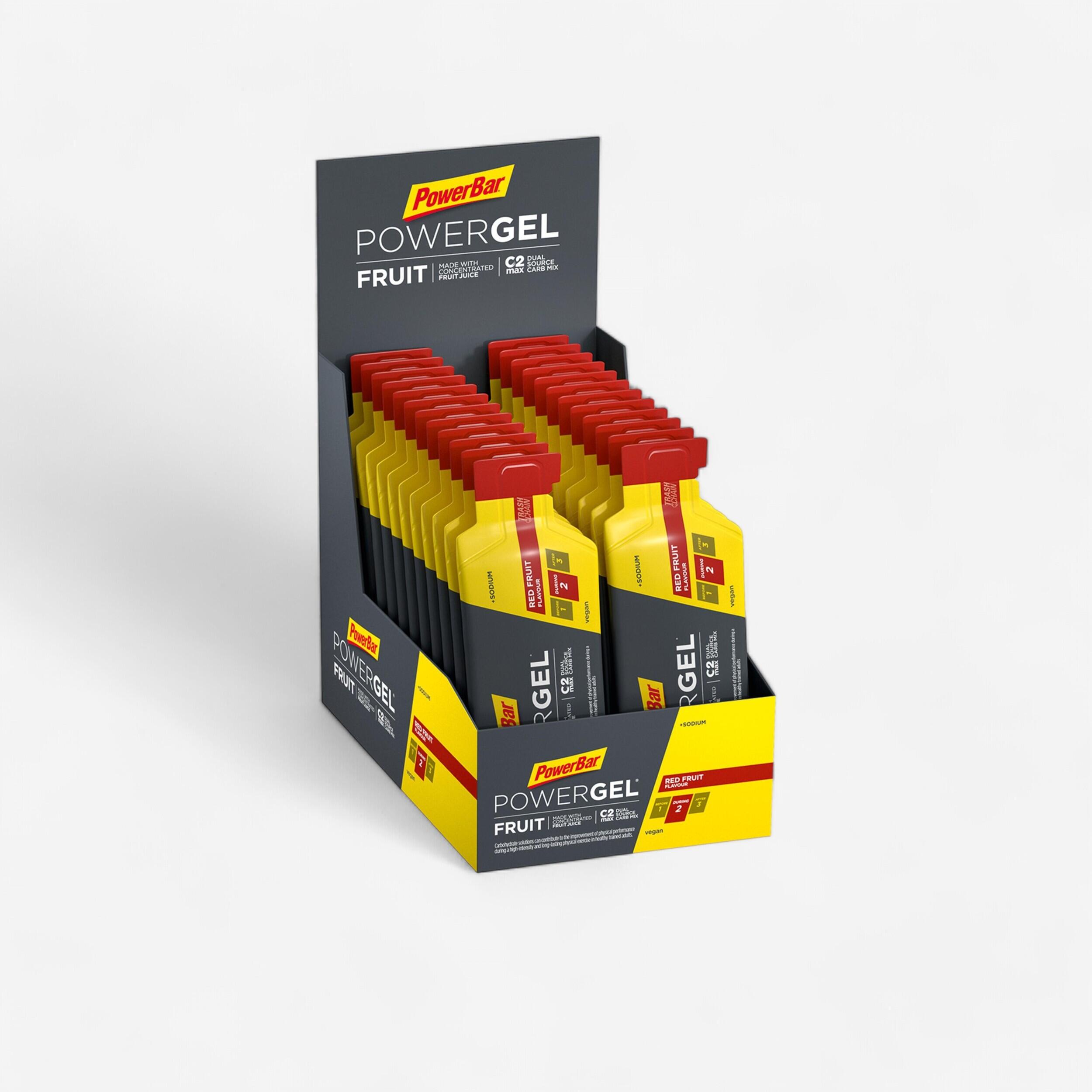 Powerbar - Gel Énergétique Power Gel Fruits Rouges 24x41g - Gel Énergétique - Nutrition Et Soin - - Taille Unique - Decathlon