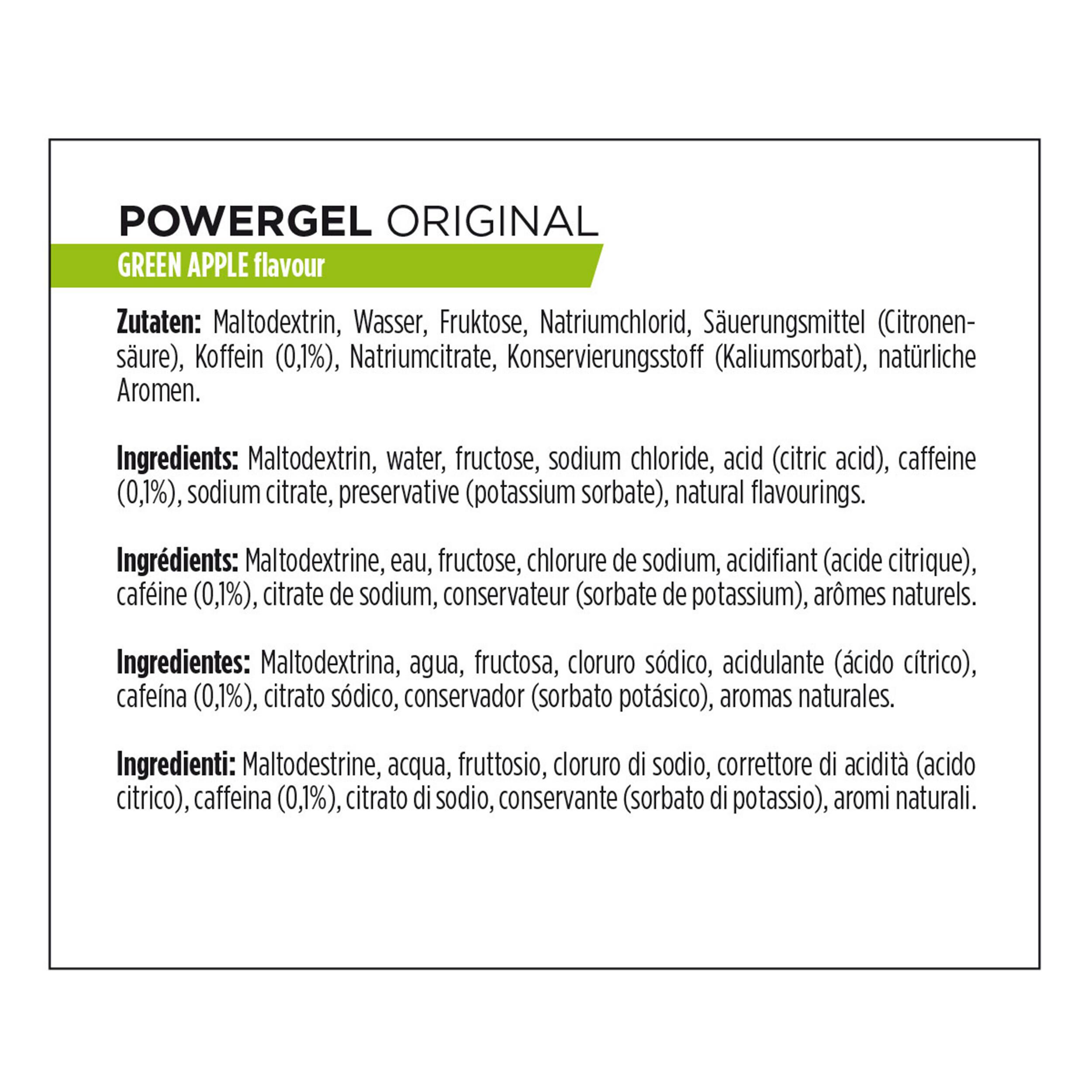 POWER GEL gel energetico alla mela 41g (X24)