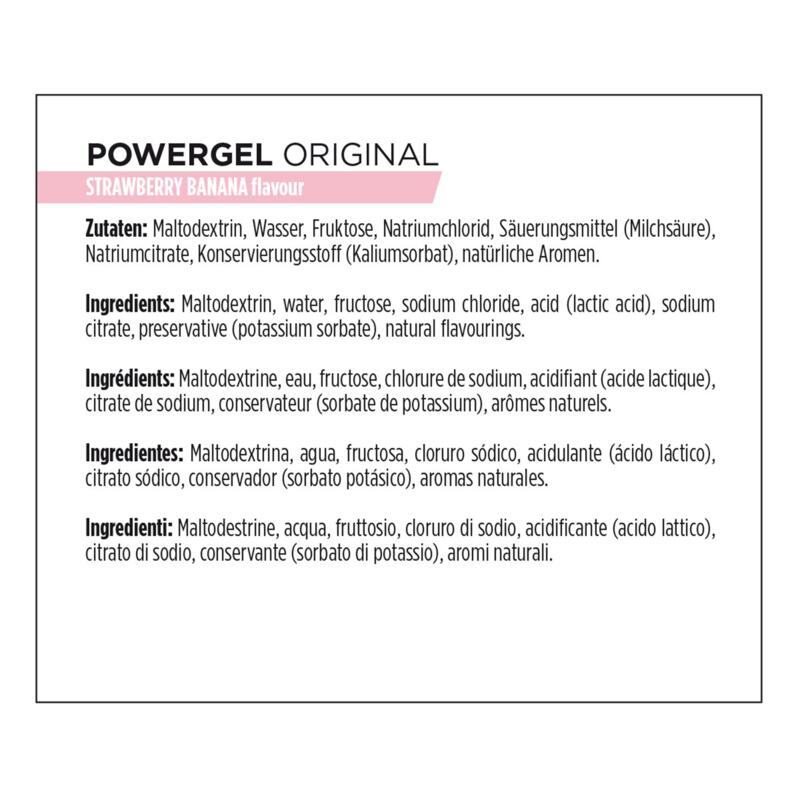 Energetický gel POWER GEL jahoda-banán 24 × 41 g