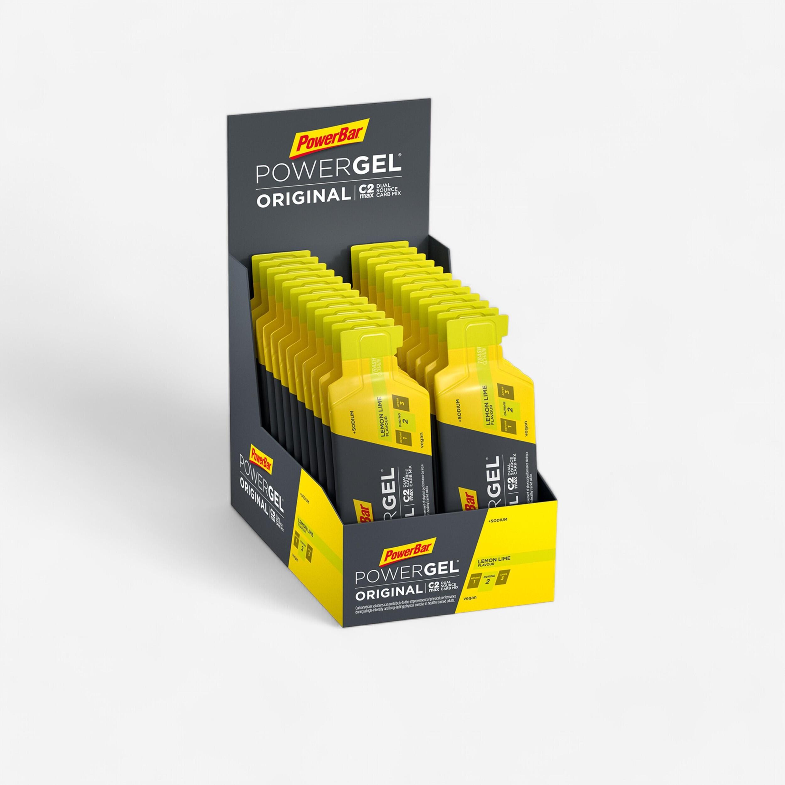 Powerbar - Gel Energétique Powergel Lemonlime 41 G X24 - Gel Énergétique - Nutrition Et Soin - - Taille Unique - Decathlon