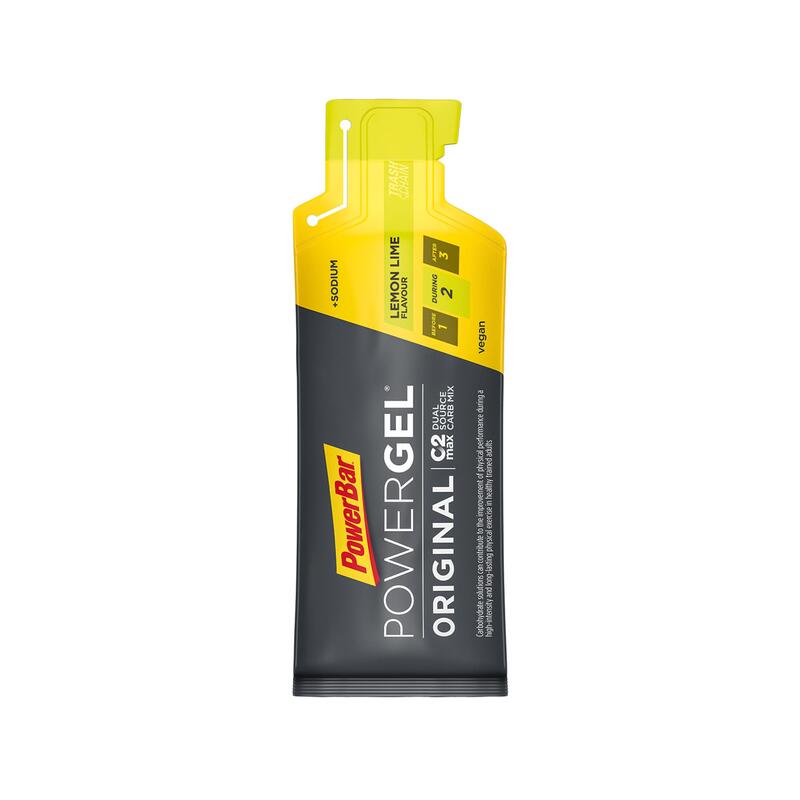 Energiazselé PowerGel, citrom-lime ízű, 41 g, 24 db