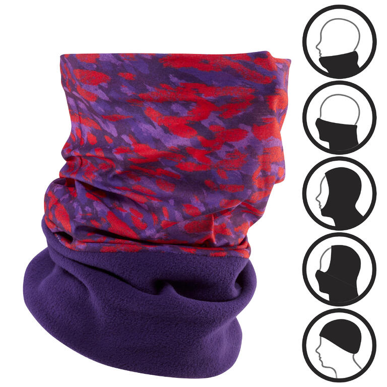 Adult Ski Neck Warmer Hug Camo Red