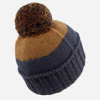 Kids’ Ski Hat Made in France Grand Nord - Chestnut Blue