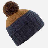 Kids’ Ski Hat Made in France Grand Nord - Chestnut Blue