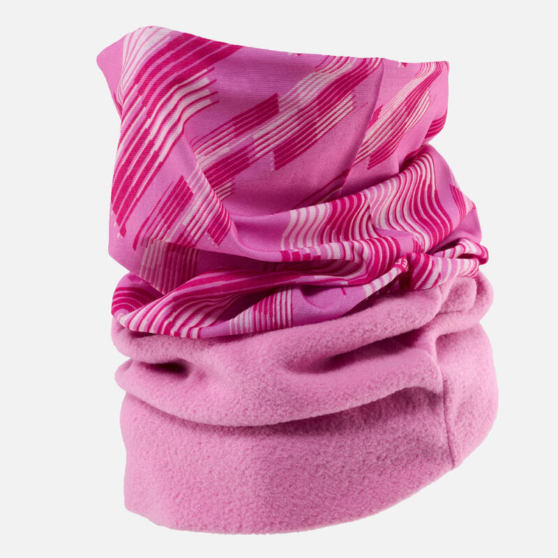 Kindernekwarmer voor skiën Hug roze