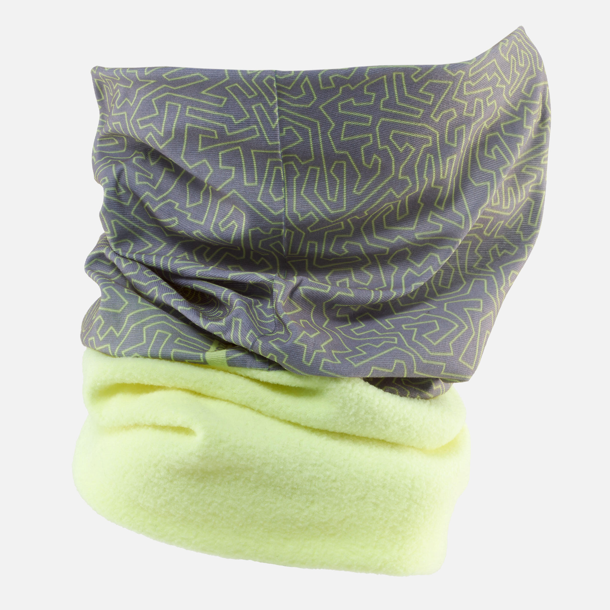 grey ski snood