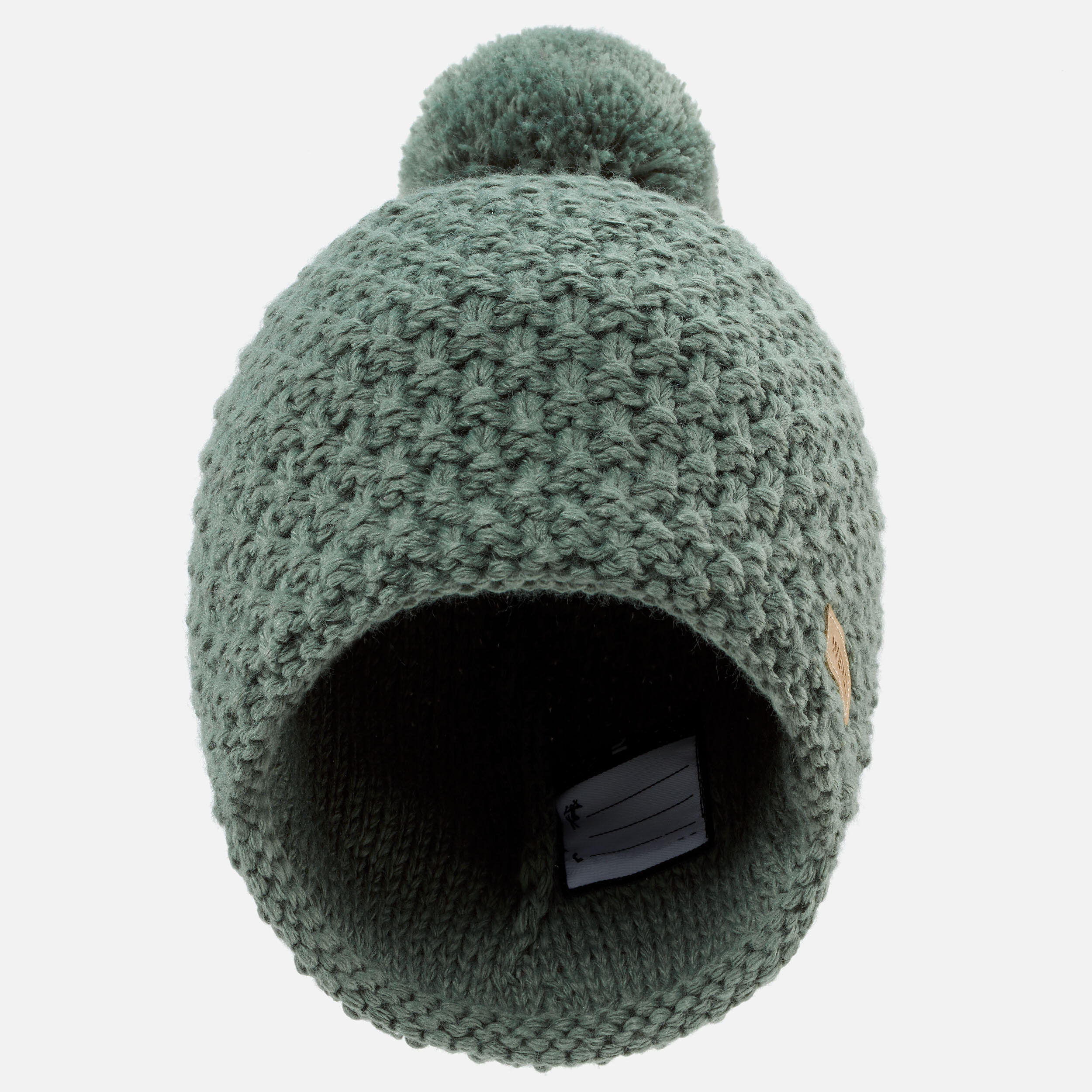 Kids’ Ski Hat Made in France Timeless - Khaki 2/9