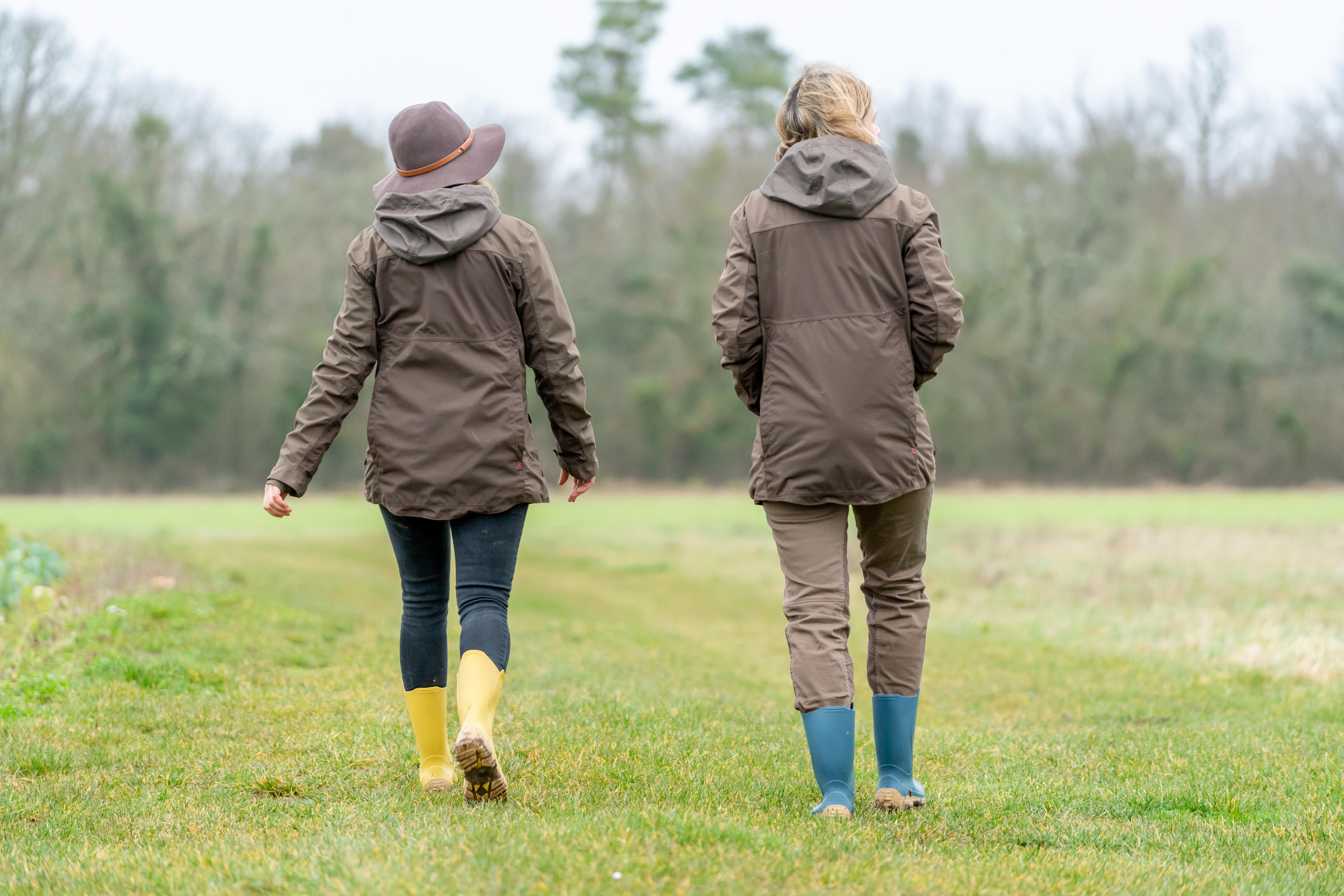 Bottes de pluie de chasse femmes - PVC légers 100 - SOLOGNAC