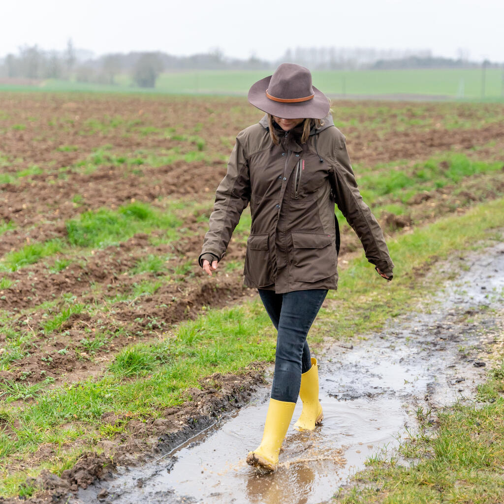 I100 Women's Short Wellies - YELLOW