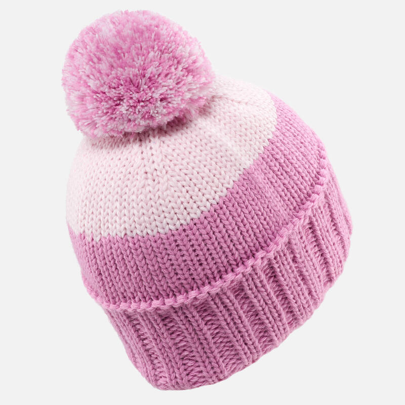 BONNET DE SKI MADE IN FRANCE ENFANT - GRAND NORD - ROSE