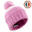 BONNET DE SKI MADE IN FRANCE ENFANT - GRAND NORD - ROSE