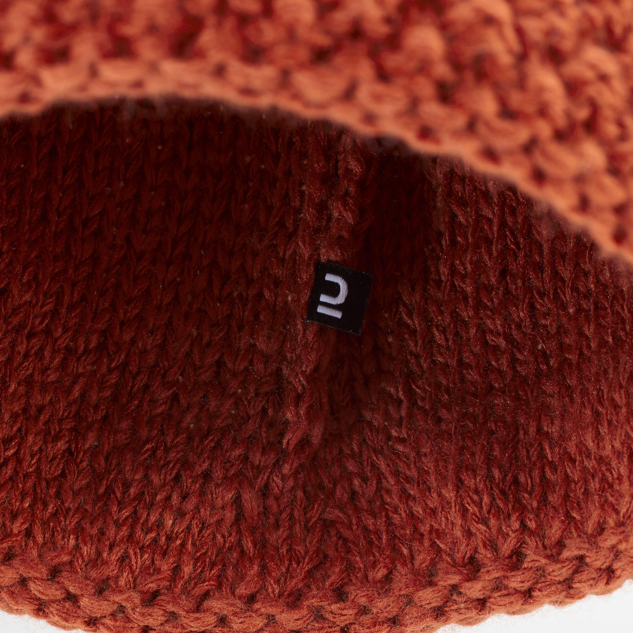 ADULT SKI HAT MADE IN FRANCE - TIMELESS - TERRACOTTA 7/9