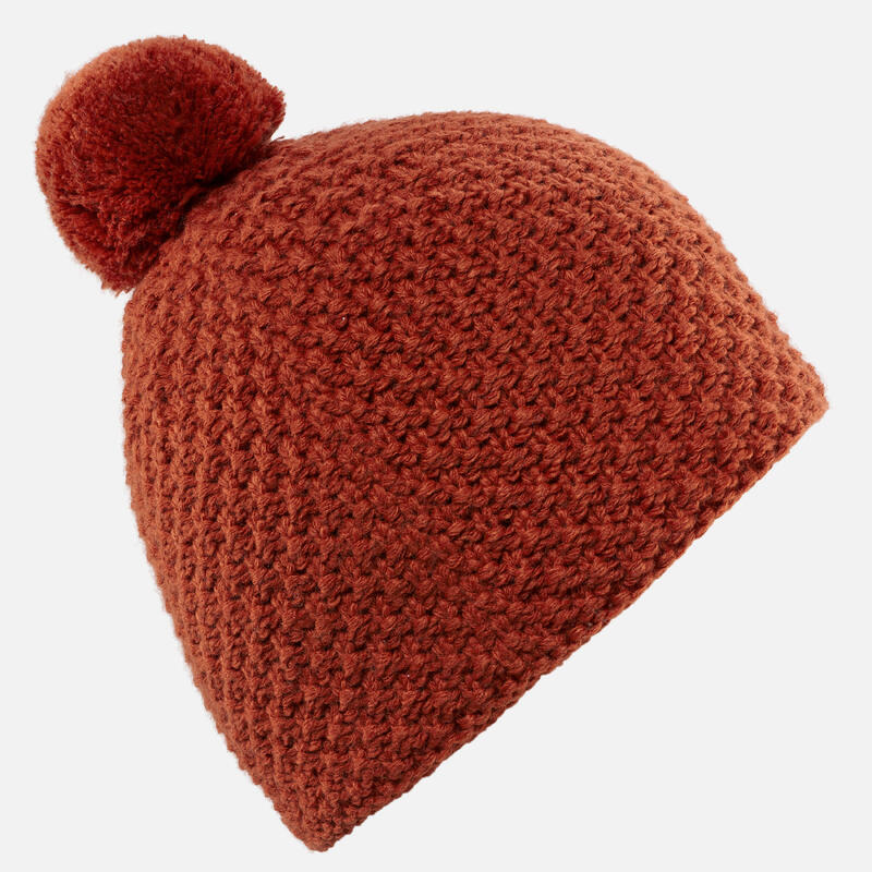 Gorro de invierno Adulto Wedze Timeless marrón