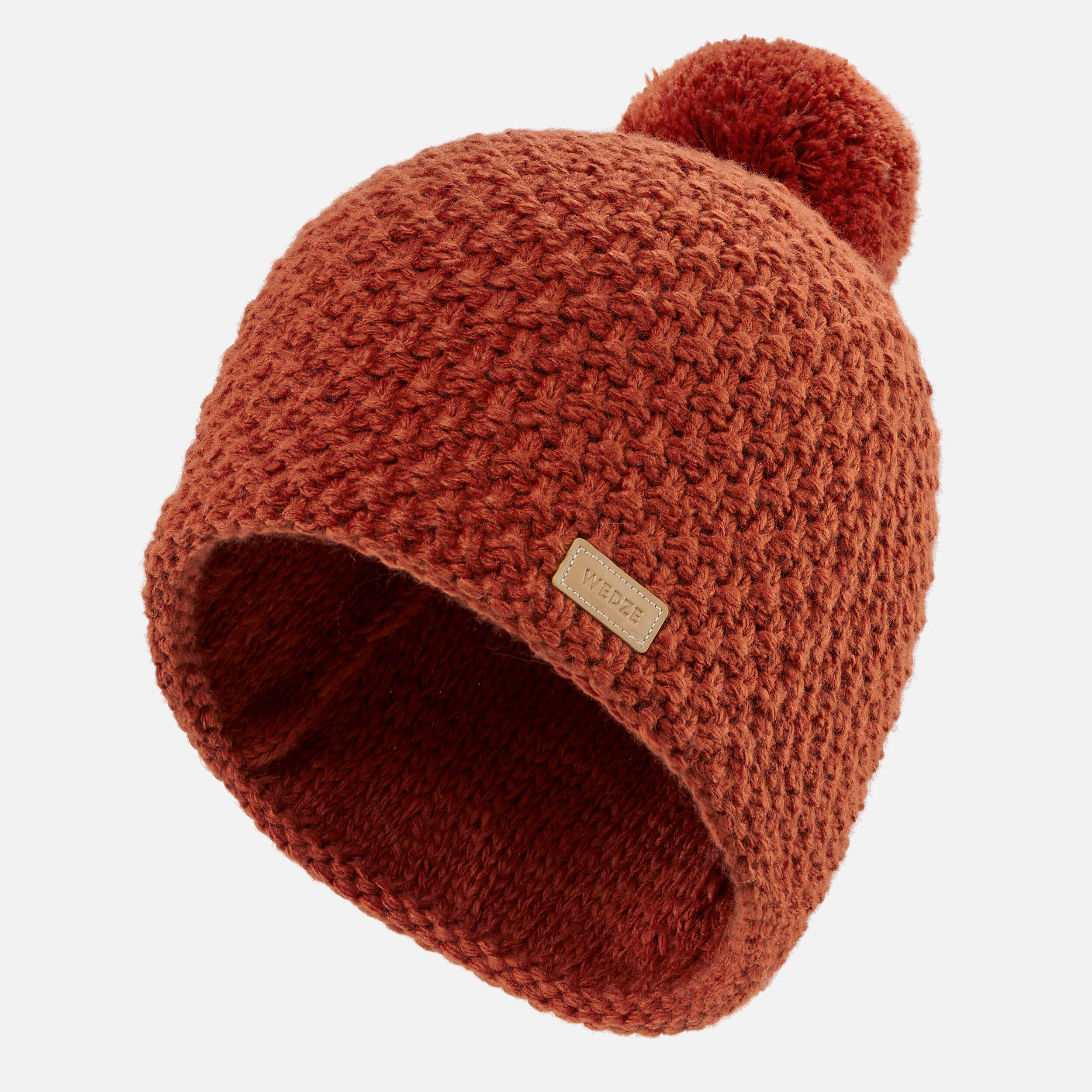 ADULT SKI HAT MADE IN FRANCE - TIMELESS - TERRACOTTA 3/9