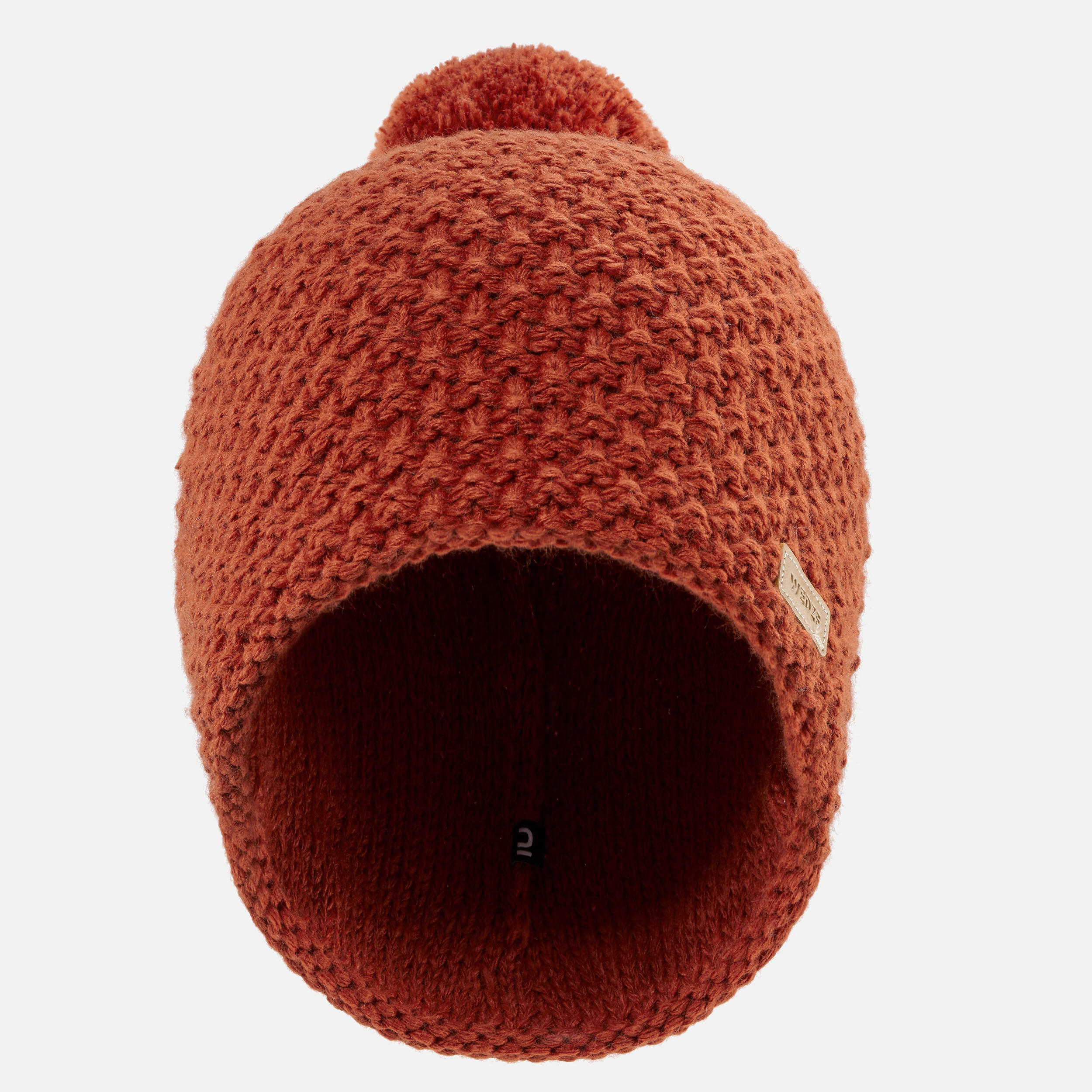 ADULT SKI HAT MADE IN FRANCE - TIMELESS - TERRACOTTA 2/9