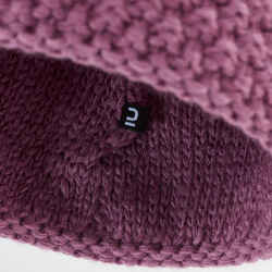 ADULT SKI HAT MADE IN FRANCE - TIMELESS - PURPLE