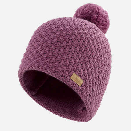 ADULT SKI HAT MADE IN FRANCE - TIMELESS - PURPLE