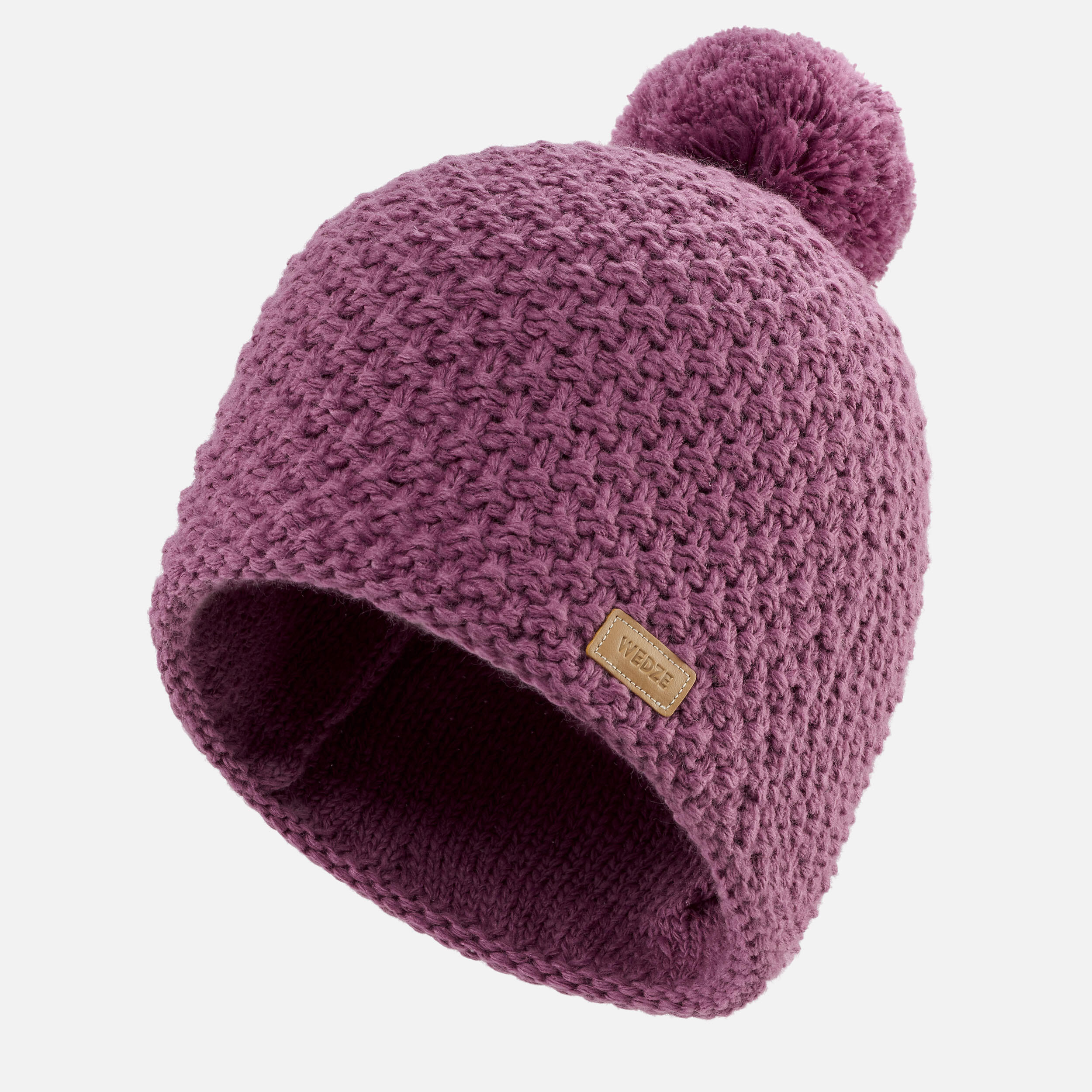 ADULT SKI HAT MADE IN FRANCE - TIMELESS - PURPLE 5/8